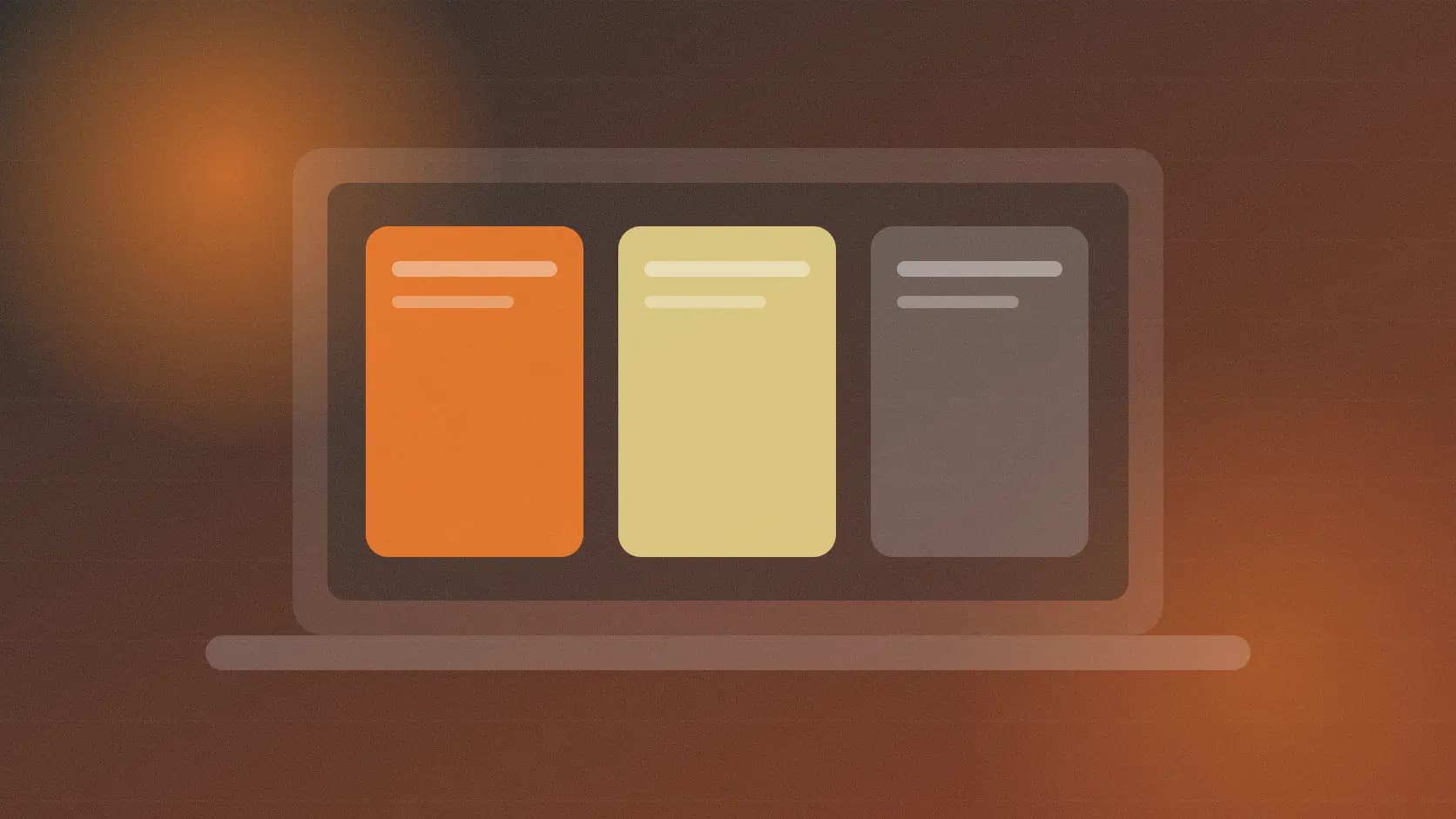 Laptop con tres tarjetas en pantalla que representan las opciones para instalar Claude Code en Windows: PowerShell, WinGet y WSL
