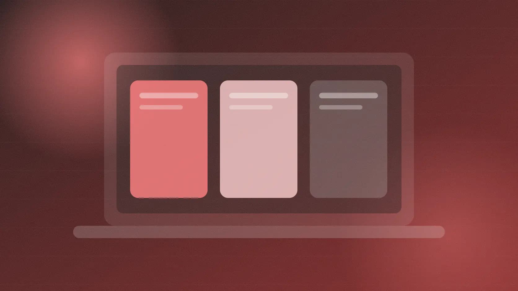 Laptop con tres tarjetas en pantalla que representan el comando de OpenClaw, el Gateway local y los canales conectados