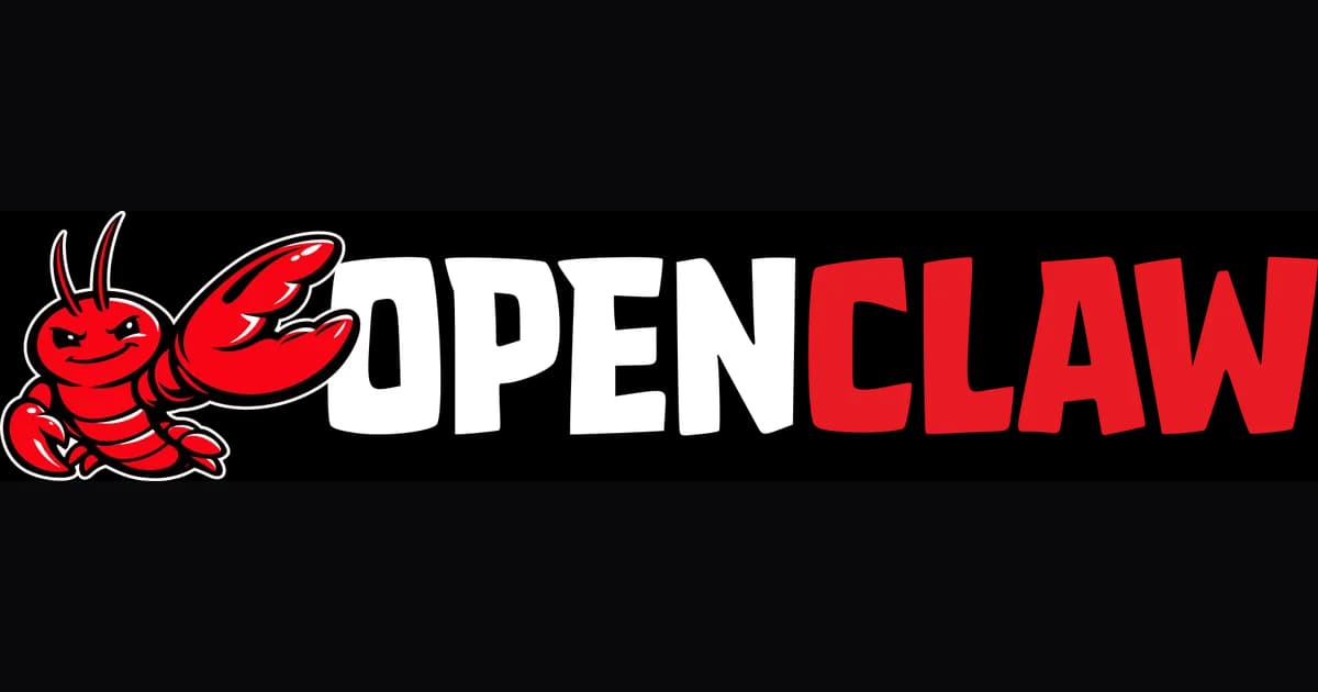 Tarjeta visual de OpenClaw para cursos de agentes