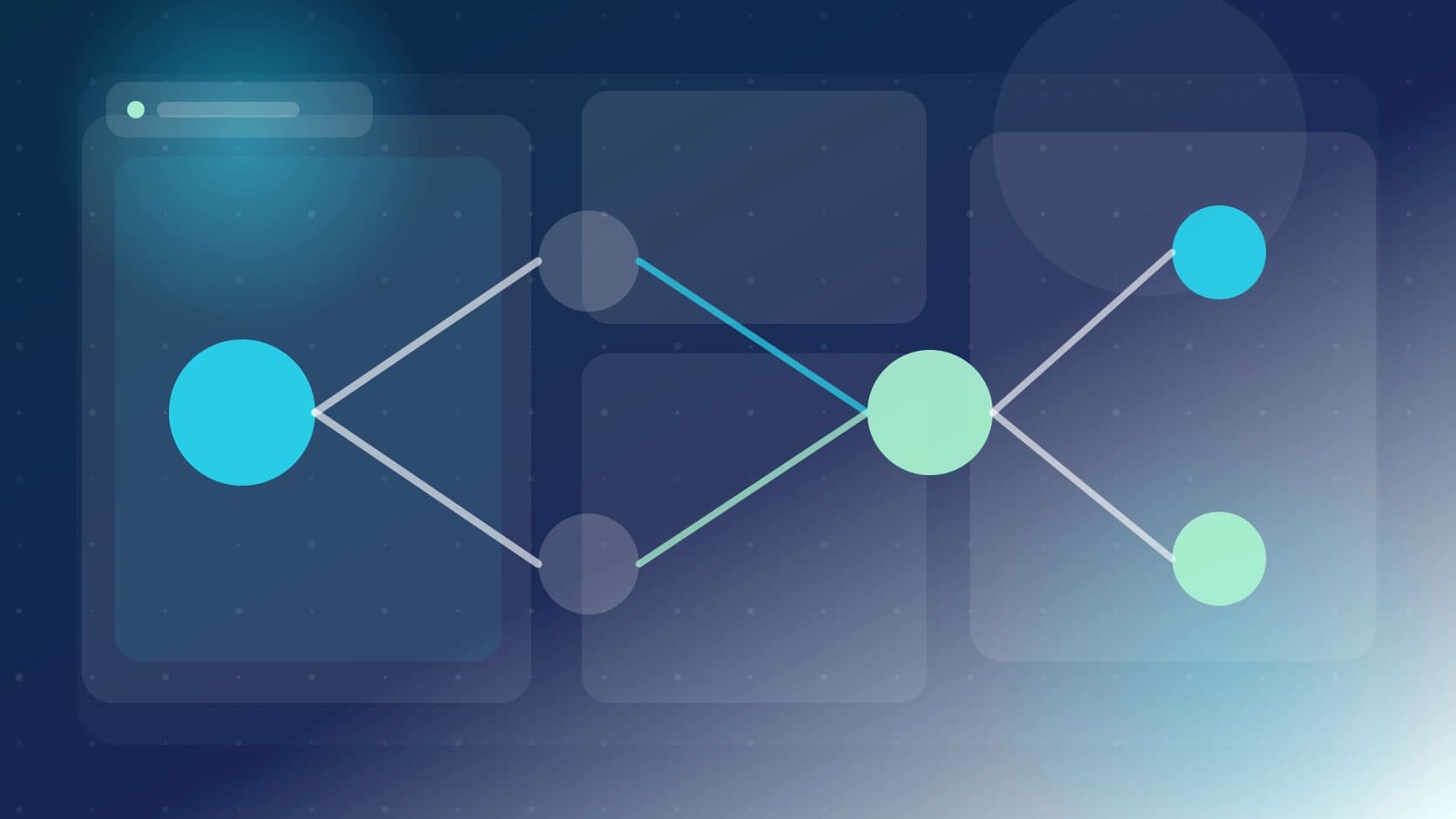 Diagrama editorial con Step Functions, nodos agenticos, ramas paralelas y aprobacion humana antes de ejecutar acciones criticas