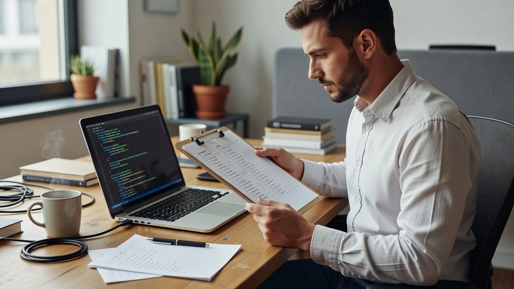 Verificación de sesión de Claude Code: lista de servidores MCP, hooks activos y tests pasando