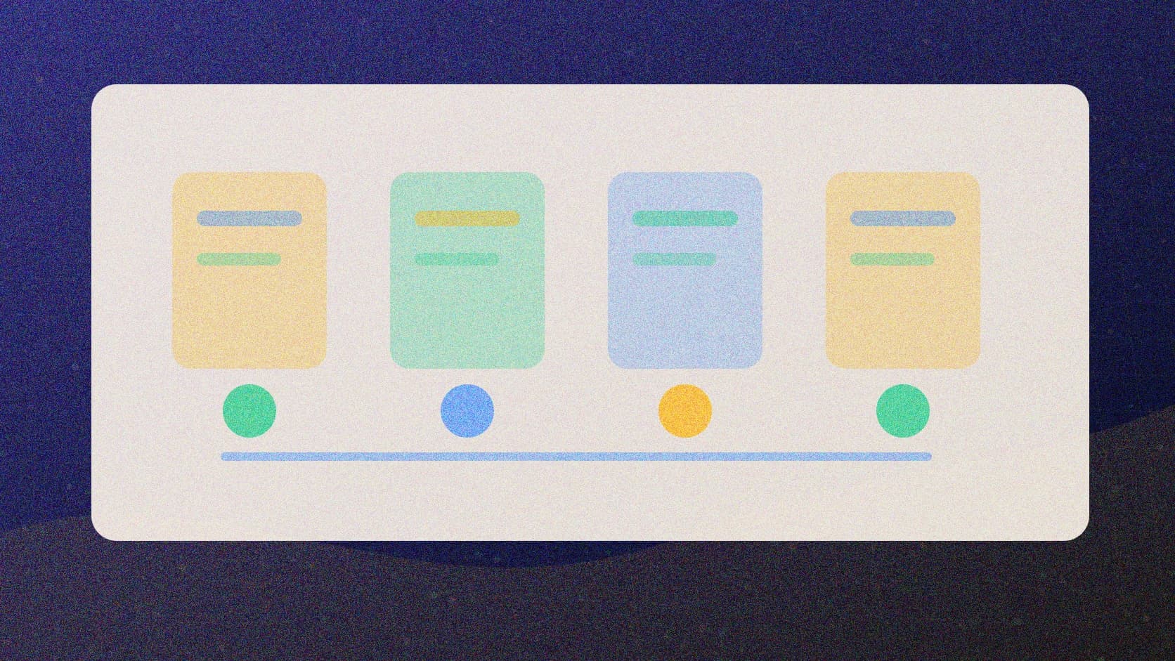 Mesa editorial de una pyme con workflows de Claude, bandejas de tareas y revisión humana