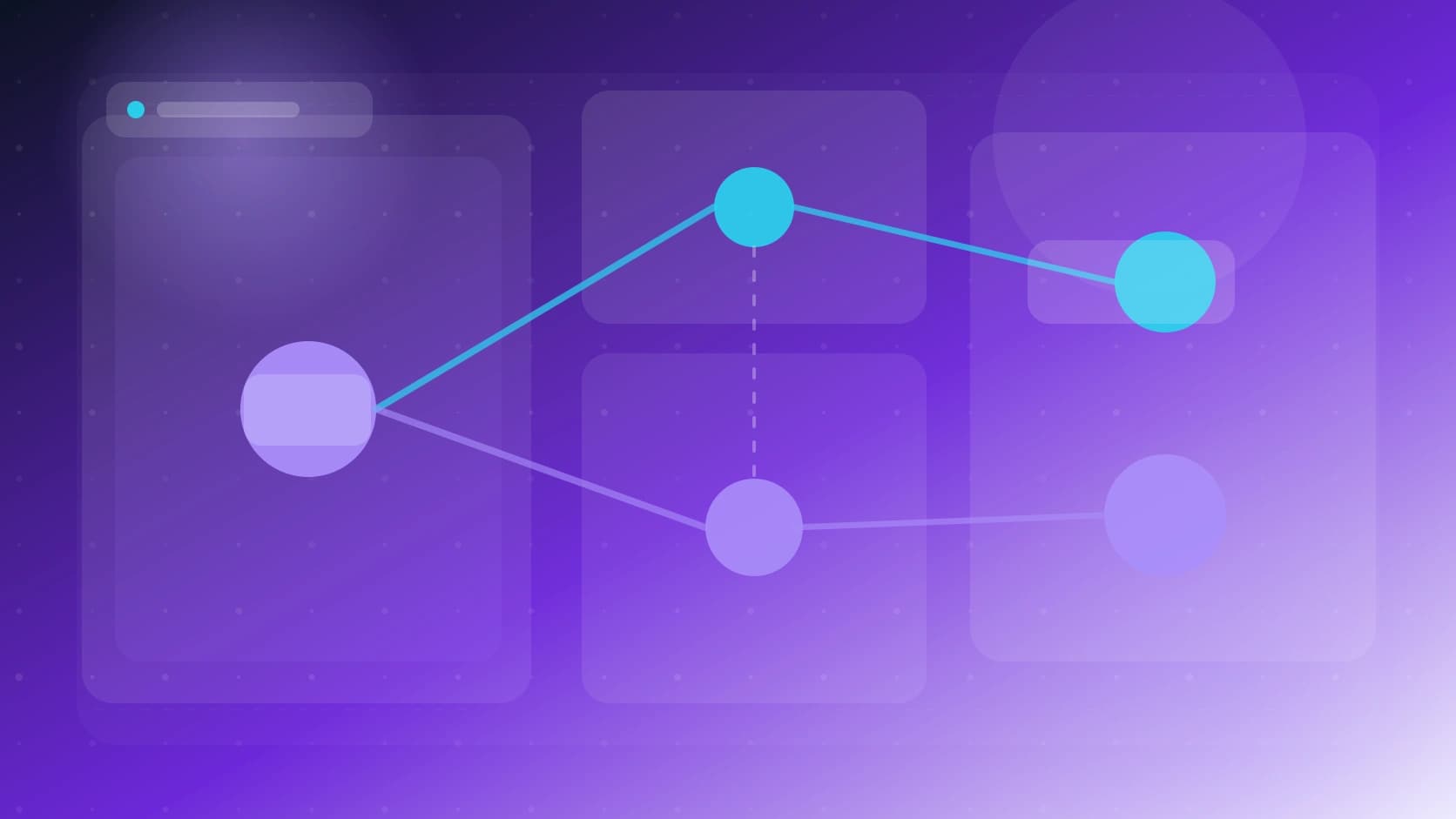 Máquinas en varias regiones conectadas a un agente que recibe tráfico global