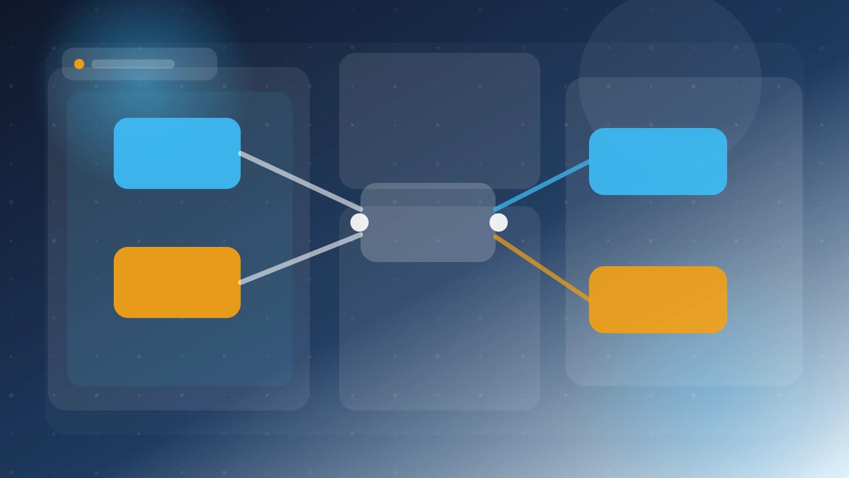 Flujo de una rama de agente que termina en un pull request, no en main