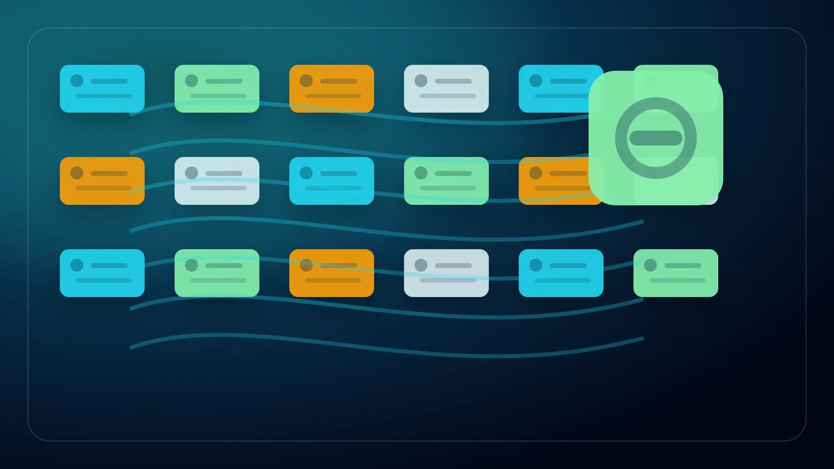 Arquitectura editorial donde GitHub Agentic Workflows usa GITHUB_TOKEN en lugar de un personal access token