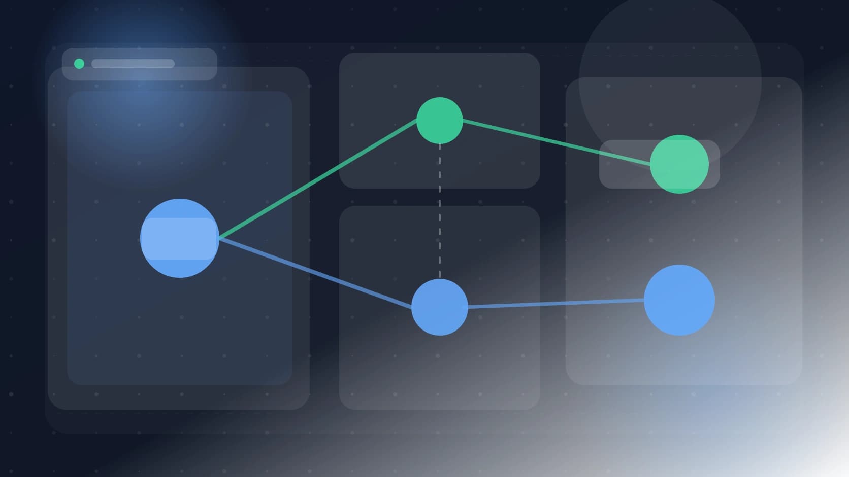 Composición editorial sobre GitHub Copilot Agent finder con registros públicos, privados y settings administrados