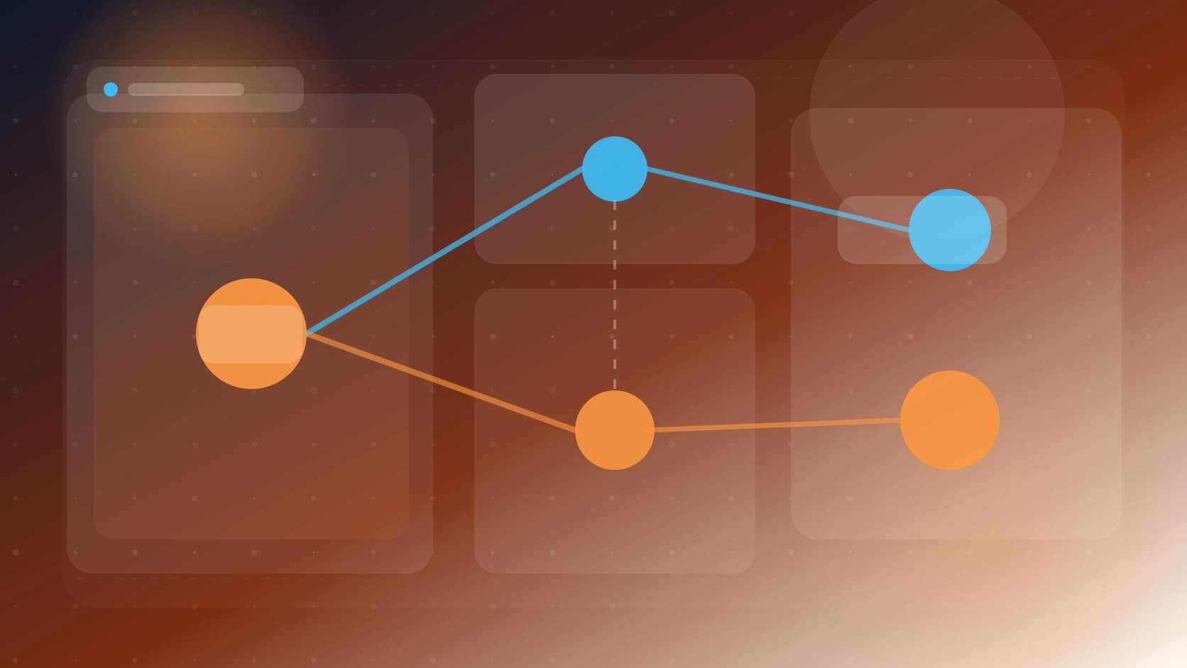 Mapa editorial inspirado en GitLab Orbit uniendo código, pipelines, despliegues y ownership para agentes de software