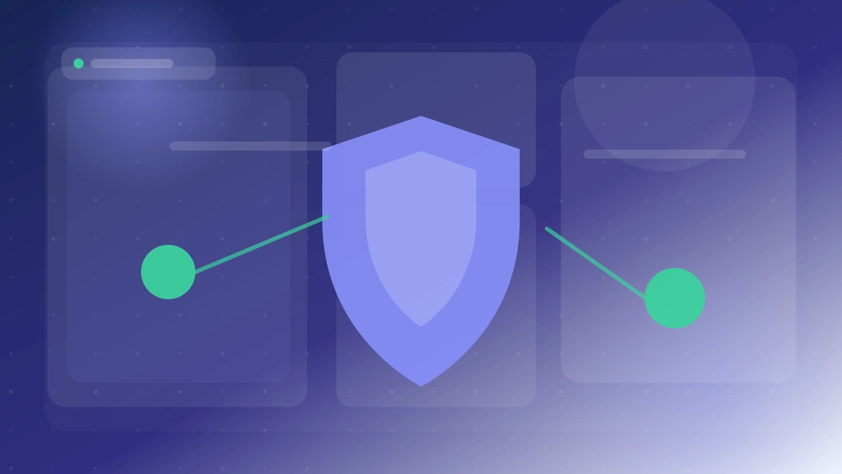 Panel abstracto de permisos que separa un agente de código de la red, las credenciales y el repositorio