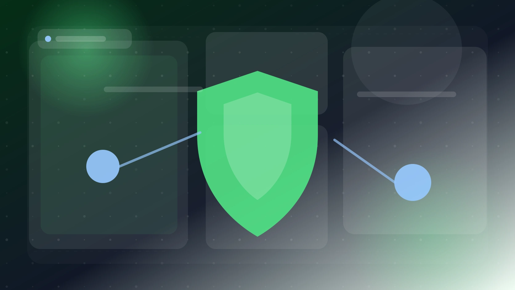 Escena editorial con un sandbox privado, credenciales controladas y una frontera clara entre ejecución y red corporativa