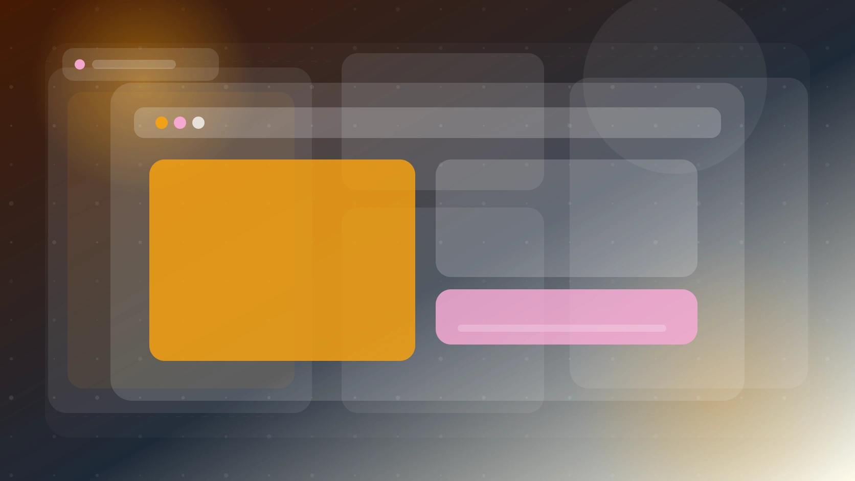 Escena editorial con ventanas visibles, zonas bloqueadas y señales de riesgo alrededor del flujo de pantalla