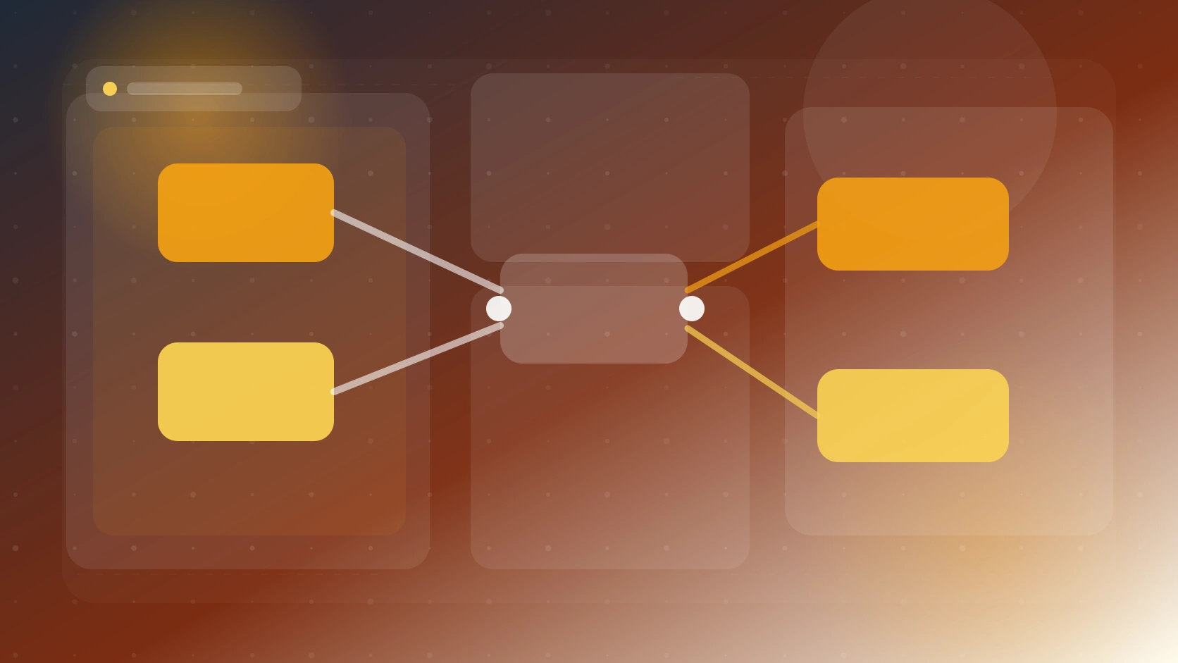 Escena editorial con rutas de repositorios, forks aislados y un flujo de agentes trabajando sobre árboles versionados