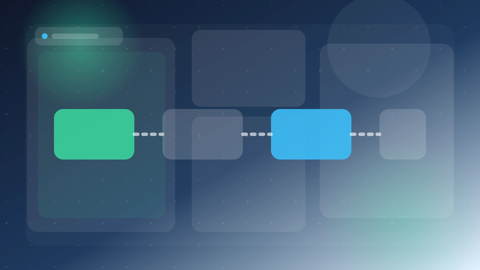 dos trees a izquierda y derecha; el working tree queda fuera del recuadro