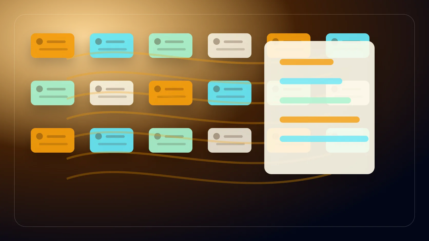 Escena editorial de cost centers, presupuestos por corrida y trazabilidad de AI credits en workflows agentic