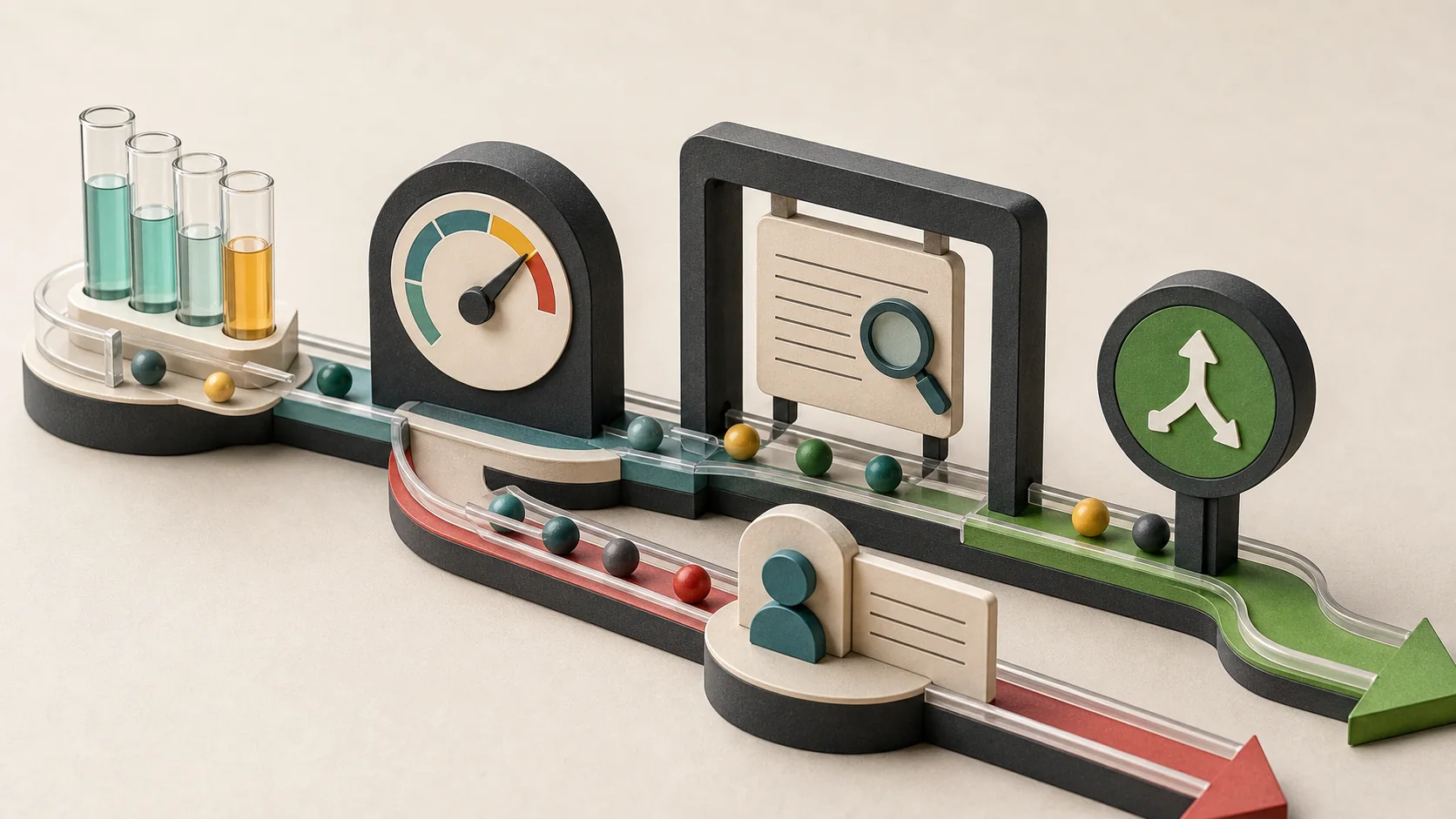 Superficie editorial de revisión donde un pull request de un agente conecta hallazgos, cobertura y una sugerencia de corrección
