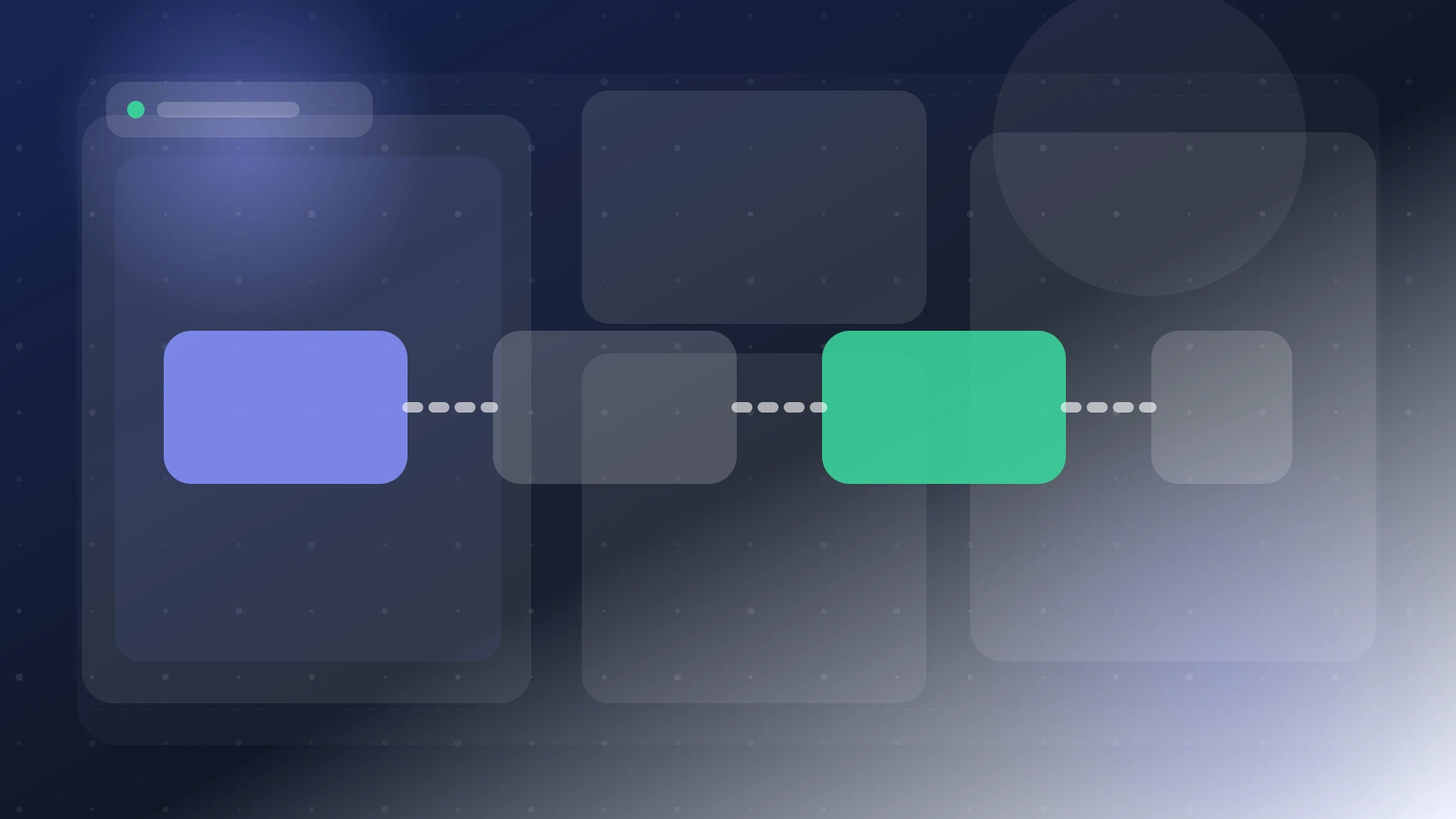 Flujo editorial con una organización definiendo runners compartidos antes de enviar revisiones automáticas a pull requests