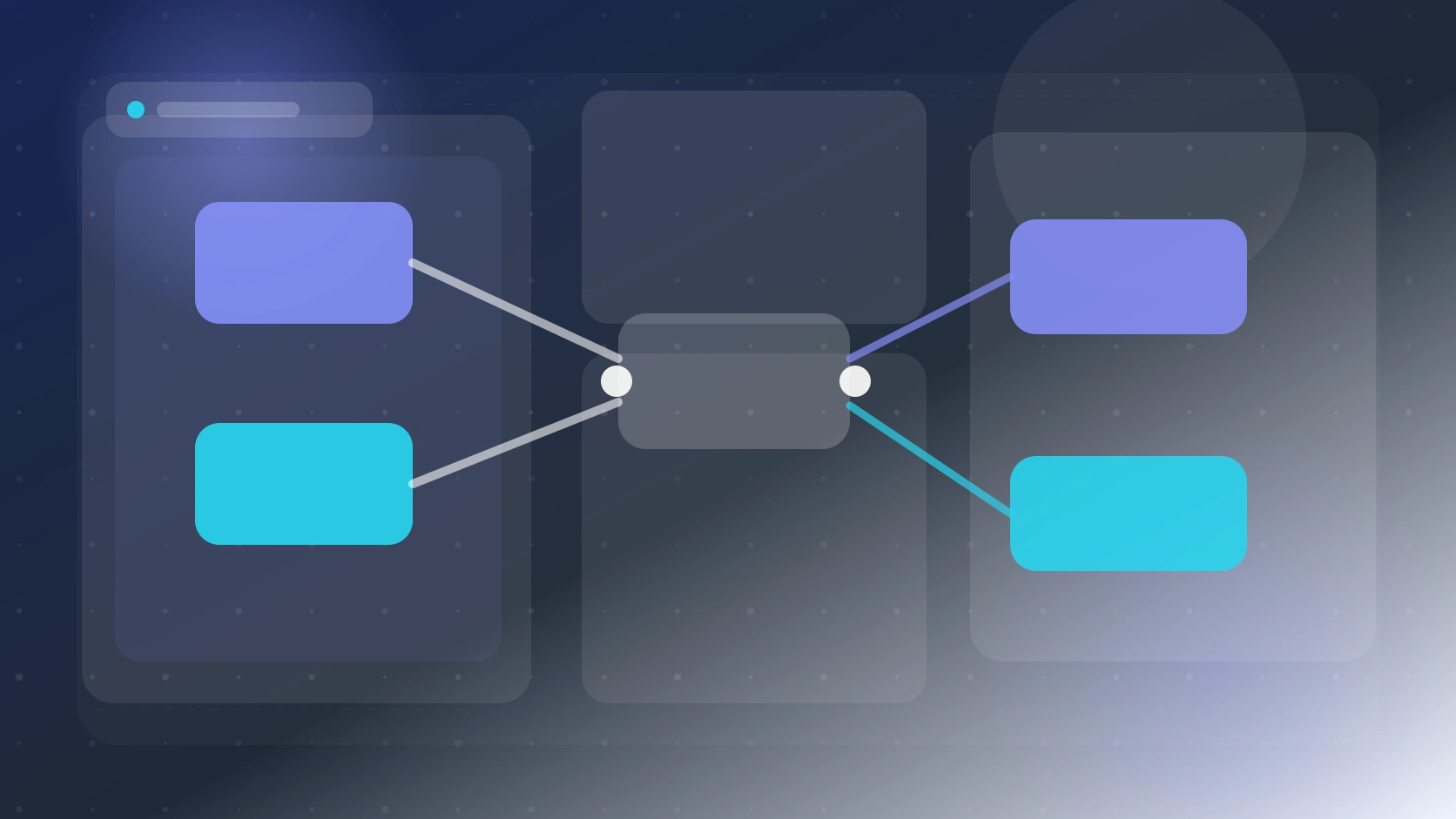 Composición editorial con dashboards de gasto y volumen separados para tráfico de agentes y llamadas multimodelo